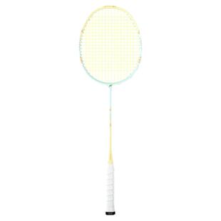 mbfish鲨跃浅杏黄羽毛球拍全碳素官方正品新手女生儿童学生单双拍