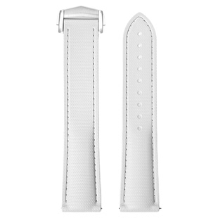 FKM氟橡胶表带折叠扣适用欧米茄海马300/150帝舵劳力士水鬼精工21