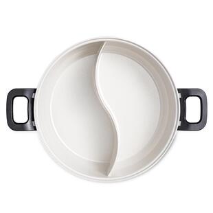 摩飞MR9087电热火锅轻煮小圆锅原装配件六圆盘牛扒盘深煮锅鸳鸯锅