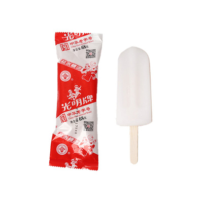 光明盐水经典老上海冷饮棒冰