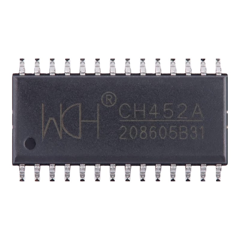 全新贴片 CH452A SOP-28 数码管驱动及键盘控制芯片