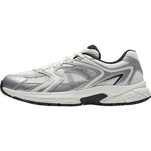 安踏AT2004男鞋休闲鞋复古银色跑步鞋男鞋2025秋季新款潮流运动鞋