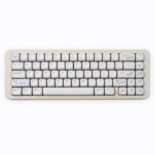 beefun玫瑰乐章机械键盘键帽MOA高度大全套PBT热升华适配65/75/87