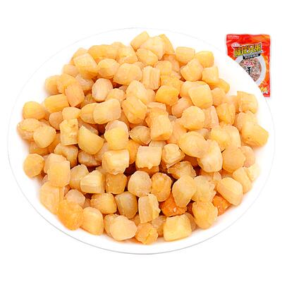 陆龙扇贝干淡干大包装经典干货