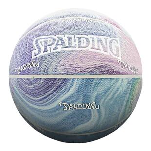 Spalding斯伯丁官方扎染7号PU室内外篮球情人节新年送礼77-182Y