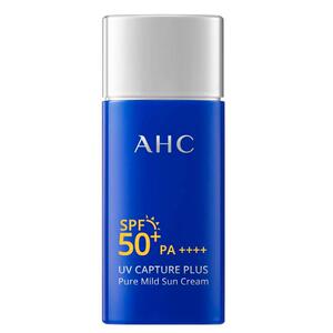 AHC纯净温和防晒霜面部防紫外线清爽舒缓隔离乳学生女90ml