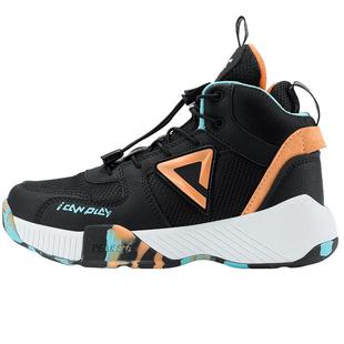 匹克童鞋儿童运动鞋男童国潮迷彩运动球鞋青少年防滑减震篮球鞋子