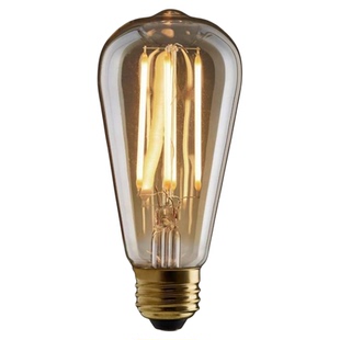 美国E26大螺口110v节能LED灯泡220Ve27台灯RH复古吊灯爱迪生光源