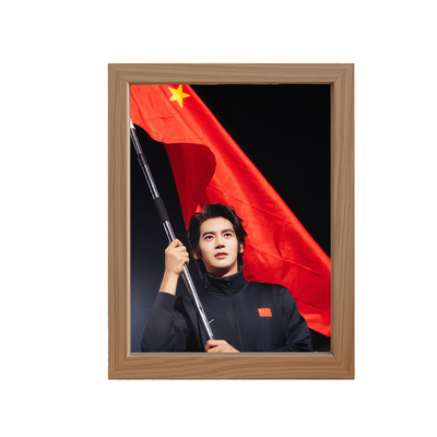 于适全国骑射镜子灯光画马年礼物