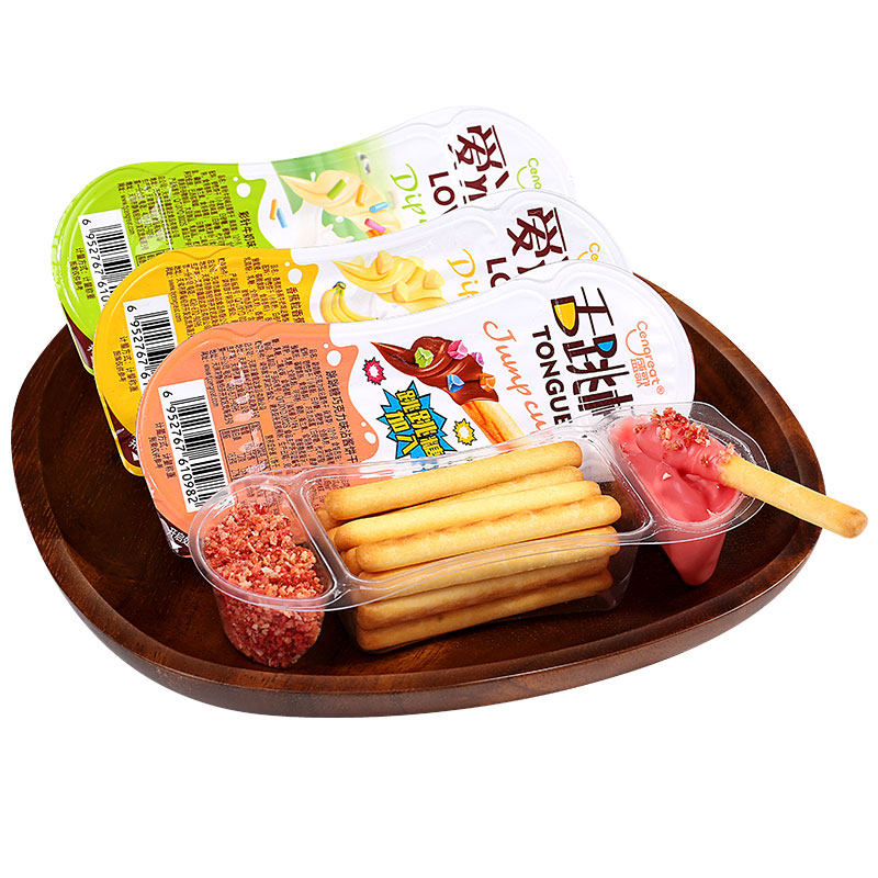 盛歌儿童手指饼干蘸酱饼干棒