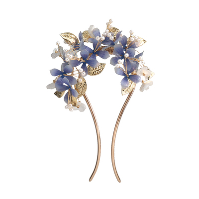 发簪古风高级感紫阳夏季清新