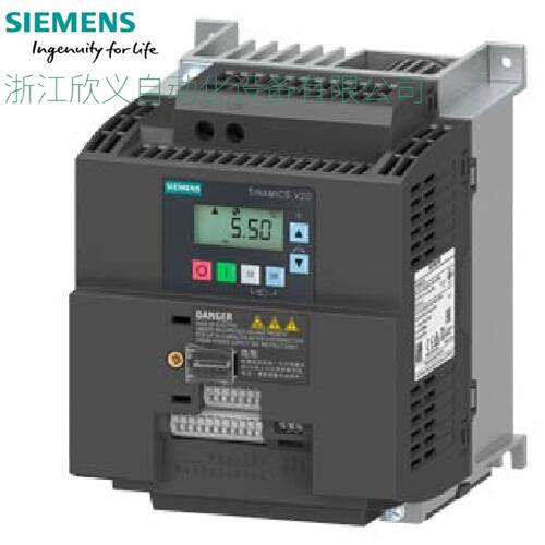 议价6SL3210-5BE13-7CV0西门子SINAMICS V20变频器,IP20 / UL 开