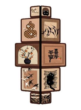 【网红同款】中古风转角装饰画