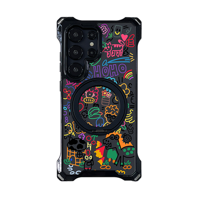 三星s24斜挎挂绳旋转支架手机壳