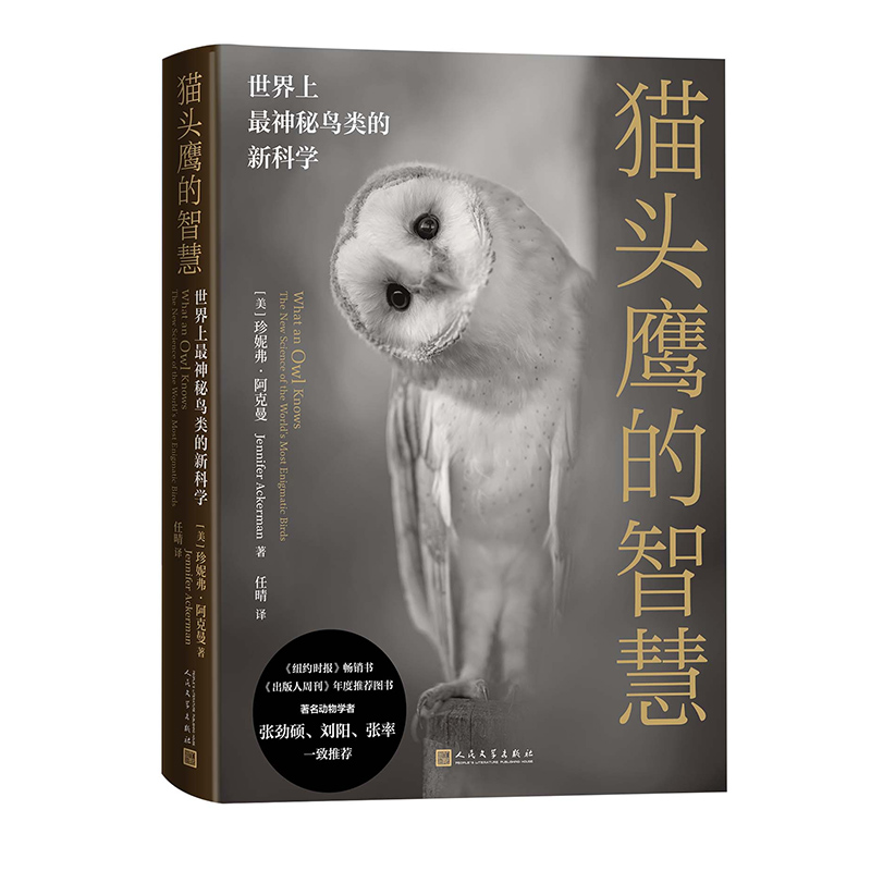 猫头鹰的智慧 : 世界上最神秘鸟类的新科学 [美]珍妮弗阿克曼著 任晴译 观鸟鸟类的天赋 人民文学出版社