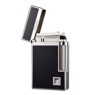 法国都梵朗声打火机刚音个性定制充气高档侧滑砂轮打火机纯铜创意