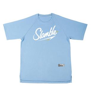 SLAMBLE运动T恤男篮球短袖国潮T速干透气排汗训练美式半袖投篮服