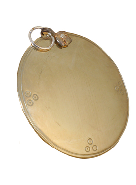 清仓结缘 铜凸镜凹面镜八卦镜佛牌吉祥铜镜藏传密宗用品铜面镜