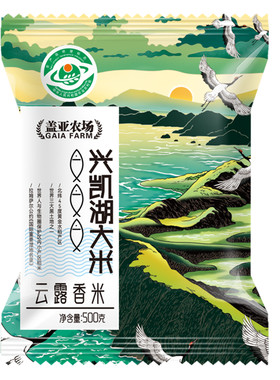 盖亚农场兴凯湖云露香米1斤