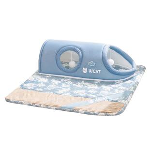 猫隧道猫窝四季通用半封闭式安全感猫咪躲避屋门洞夏天宠物猫垫子