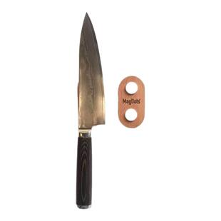 MagDots硅胶磁吸厨房刀架椭圆刀具置物架多功能墙面收纳架磁力架