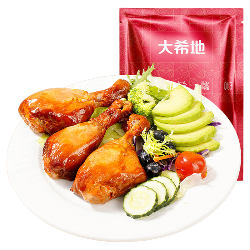 大希地去皮鸡腿开袋即食