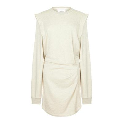 MARANT ETOILE MICHAELA法式针织连衣裙圆领长袖包臀女