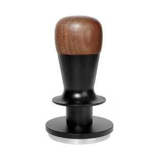 恒力冲击压粉器不锈钢咖啡压粉锤螺纹底51/58mm防止压偏自动回弹