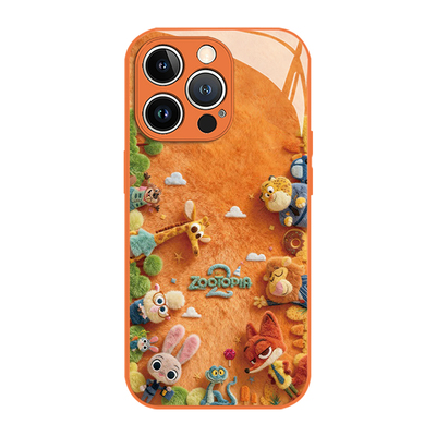 毛绒疯狂动物城2适用OPPO手机壳