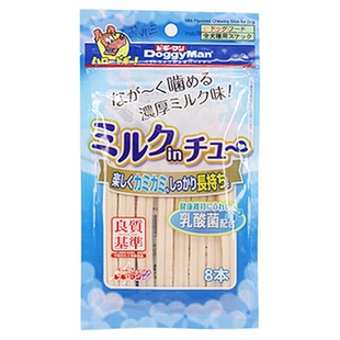 日本多格漫磨牙乳酸棒 牛奶奶酪多口味 波浪新型磨牙狗零食