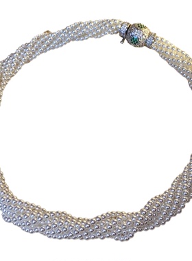 安妮公主九层锁骨链日常出彩穿搭