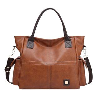 通勤女包分层可放电脑高级感大包2025新款包包单肩托特真皮大容量