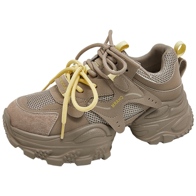 康莉商场同款厚底增高老爹鞋