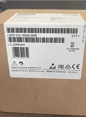 议价6ES7214-1BG40-0XB0/OXBO西门子1214C紧凑型CPU 6ES72141BG40