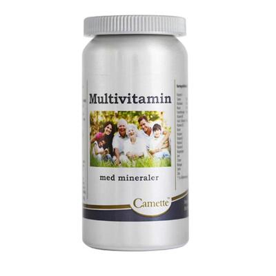 Camette凯美凯麦特丹麦多种复合综合维生素cbe成人男女通用6瓶装