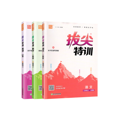 【2025新】拔尖特训英语数学语文