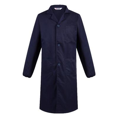 蓝大褂耐磨耐脏涤纶长款四季