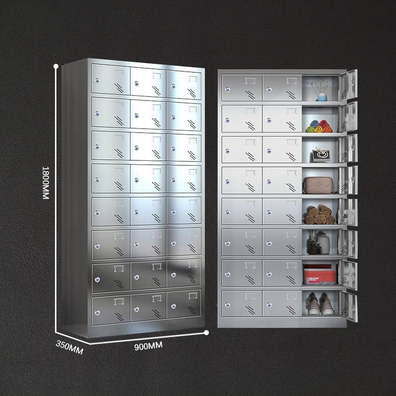 办公室304不锈钢衣柜柜子文件柜更衣柜西药柜碗柜多功能储物柜