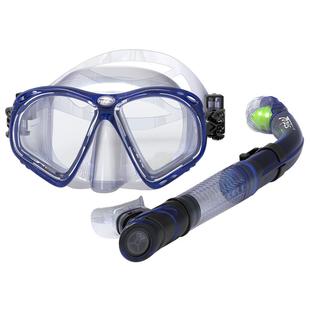 浮潜三宝面镜装备防雾近视潜水镜全干式呼吸管器深潜游泳面罩套装