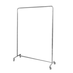 实体店挂衣架展示架童装女装店不锈钢落地式陈列架龙门货架配轮子