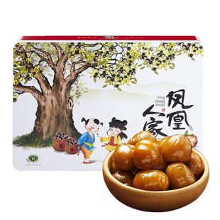 凤凰人家唐山特产迁西板栗礼盒丰收400g河北燕山年货坚果甘栗仁子