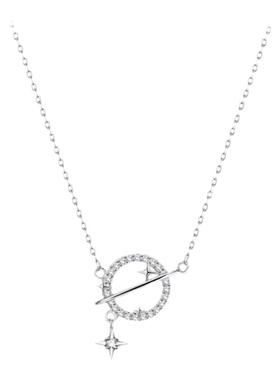 星球项链女高级设计感小众锁骨链