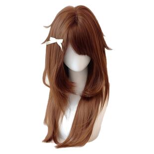 【橘子恋人】古早感假发显白长直发高层次日系70cm假发全头套女jk