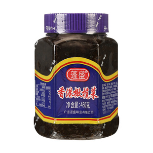 正宗蓬盛香港橄榄菜450g*5瓶拌面酱腌菜吃粥咸菜广东特产潮汕杂咸