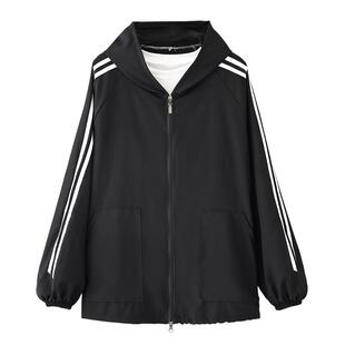 四面弹新款男女围裙长袖短款夹克外套罩衣工作服专用厨房家用定制