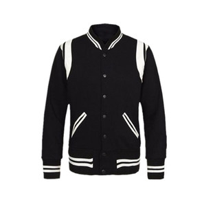 GD权志龙刘昊然鹿晗宋茜肖战同款外套黑白棒球服立领男女情侣夹克