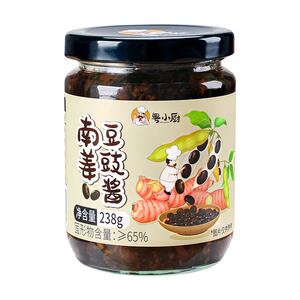 粤小厨南姜豆豉广东潮汕风味黑豆豉蒸鱼排骨罐头鱼调味料炒菜家用