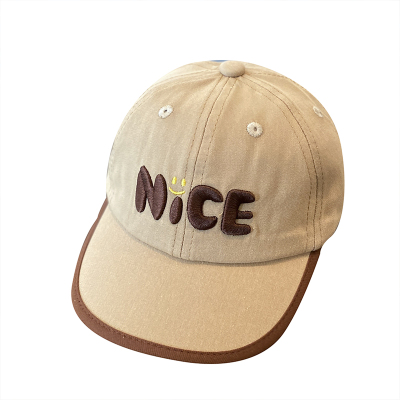 宝宝春秋薄款字母鸭舌帽