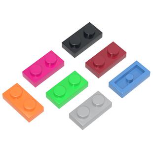 万格0064玩具 moc小颗粒国产积木兼容3023拼装零件矮2孔配件 跨境