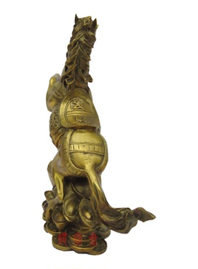 铜马元宝马吉祥马上发财摆件